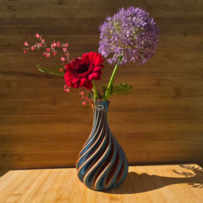 Unieke luxe vazen - 3d geprinte vazen 100% waterdicht. Met mooie bloem deco