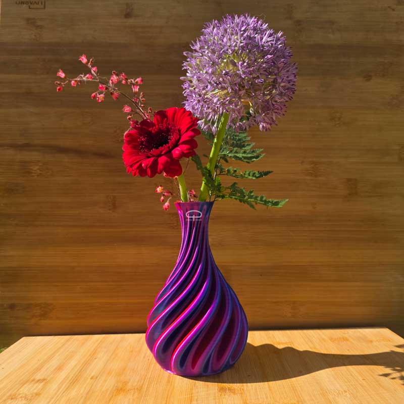 Unieke luxe vazen - 3d geprinte vazen 100% waterdicht. Met mooie bloem deco