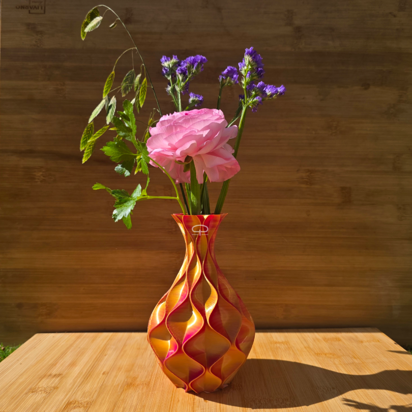 Unieke luxe vazen - 3d geprinte vazen 100% waterdicht. Met mooie bloem deco